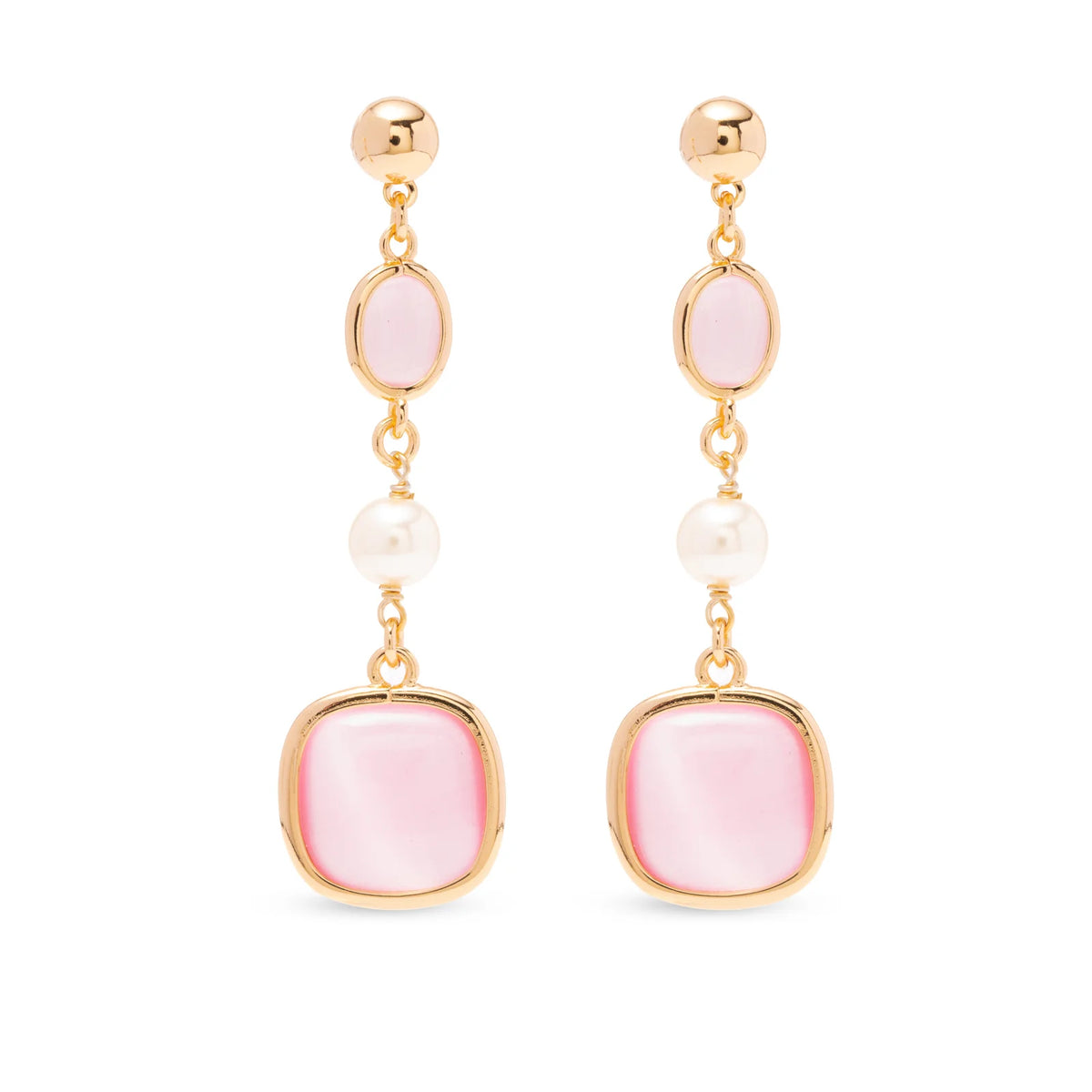 Orecchini Pink Glow
