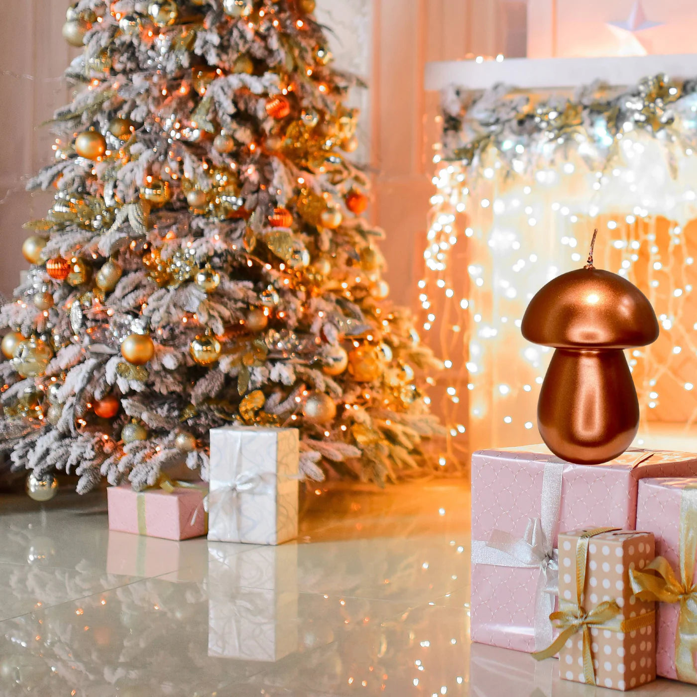 Candela Graziani Fungo Rame 13 cm CLFFORAD