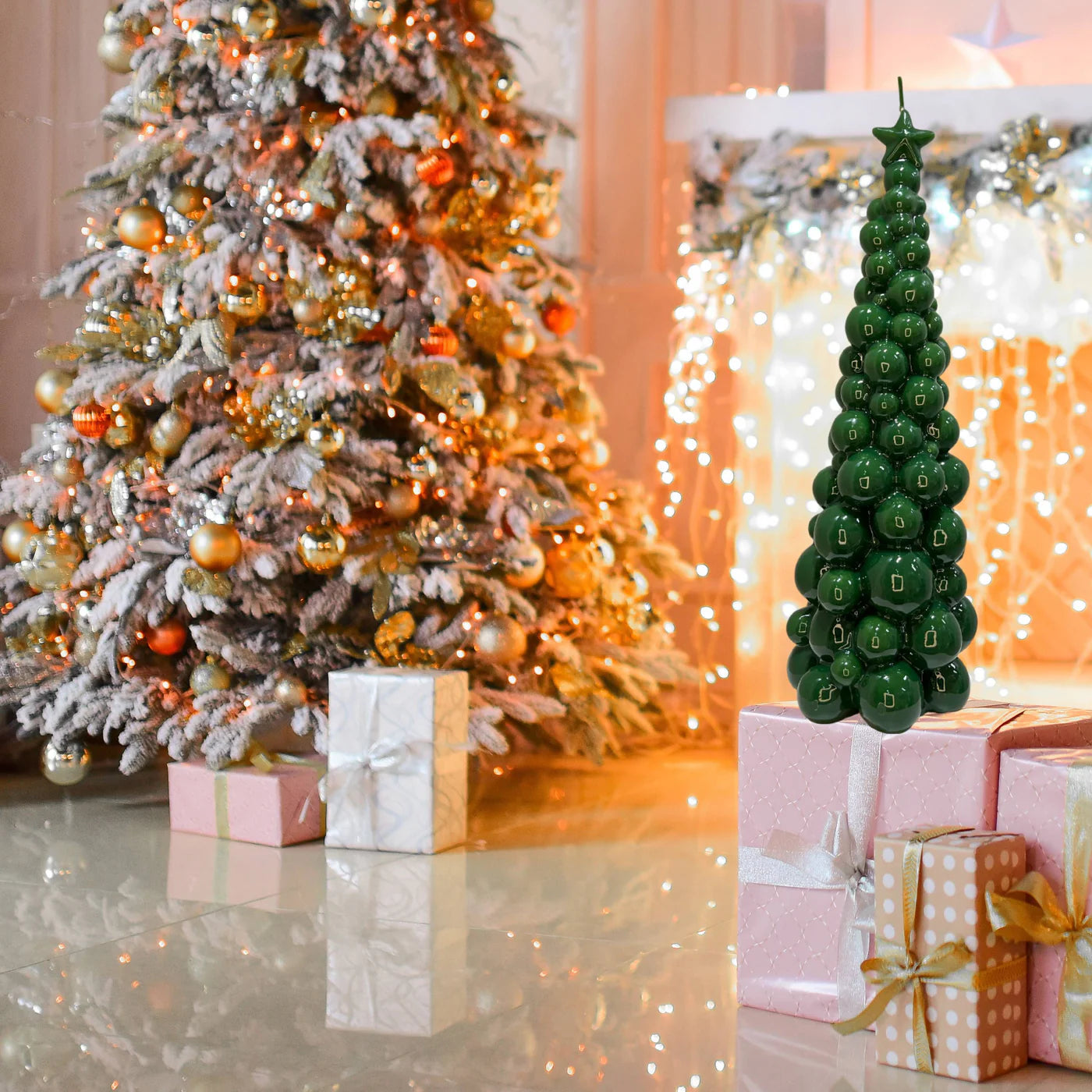 Candela Graziani Albero Mosca Collection Verde 30 cm