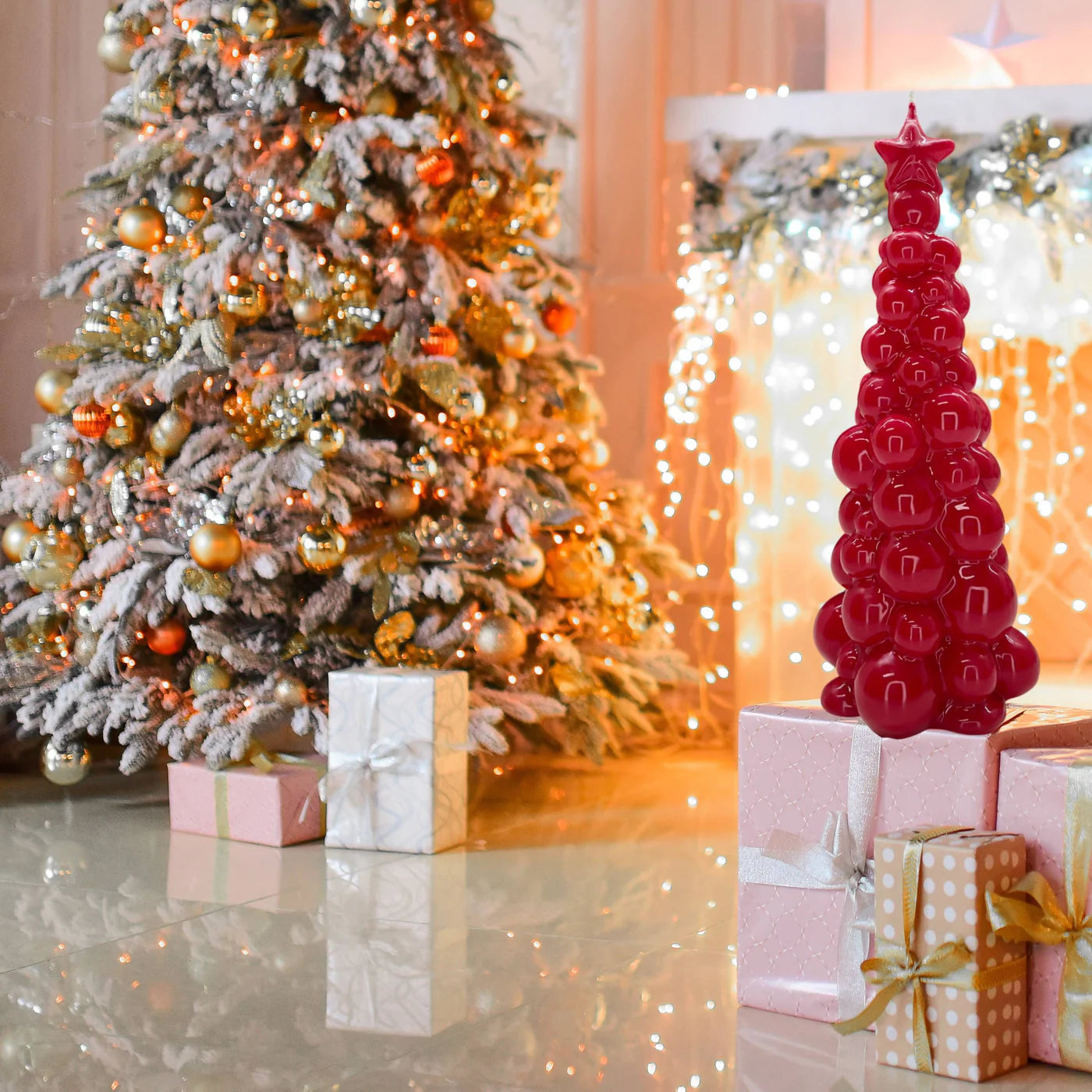 Candela Graziani Albero Mosca Collection Rosso 21 cm