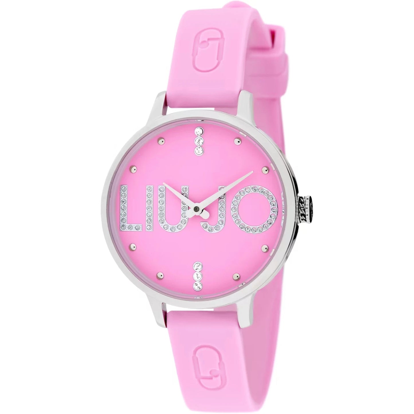 Orologio Donna LIU JO Luxury COUPLE FRESH Silicone Rosa Swarovski