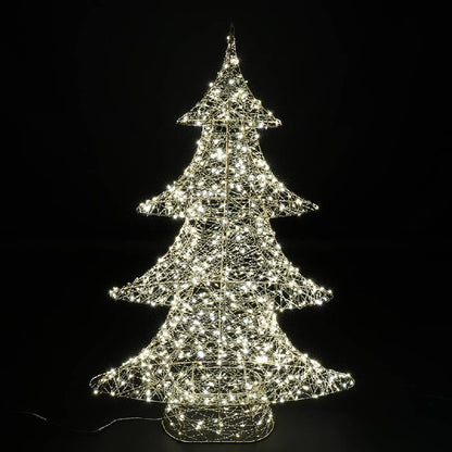 Albero Decostar Oro Led Altezza 100 cm