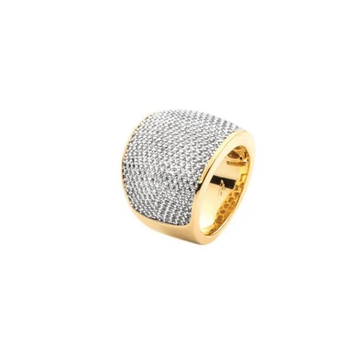 Anello Donna 4US Cesare Paciotti Ottone Oro Pvd