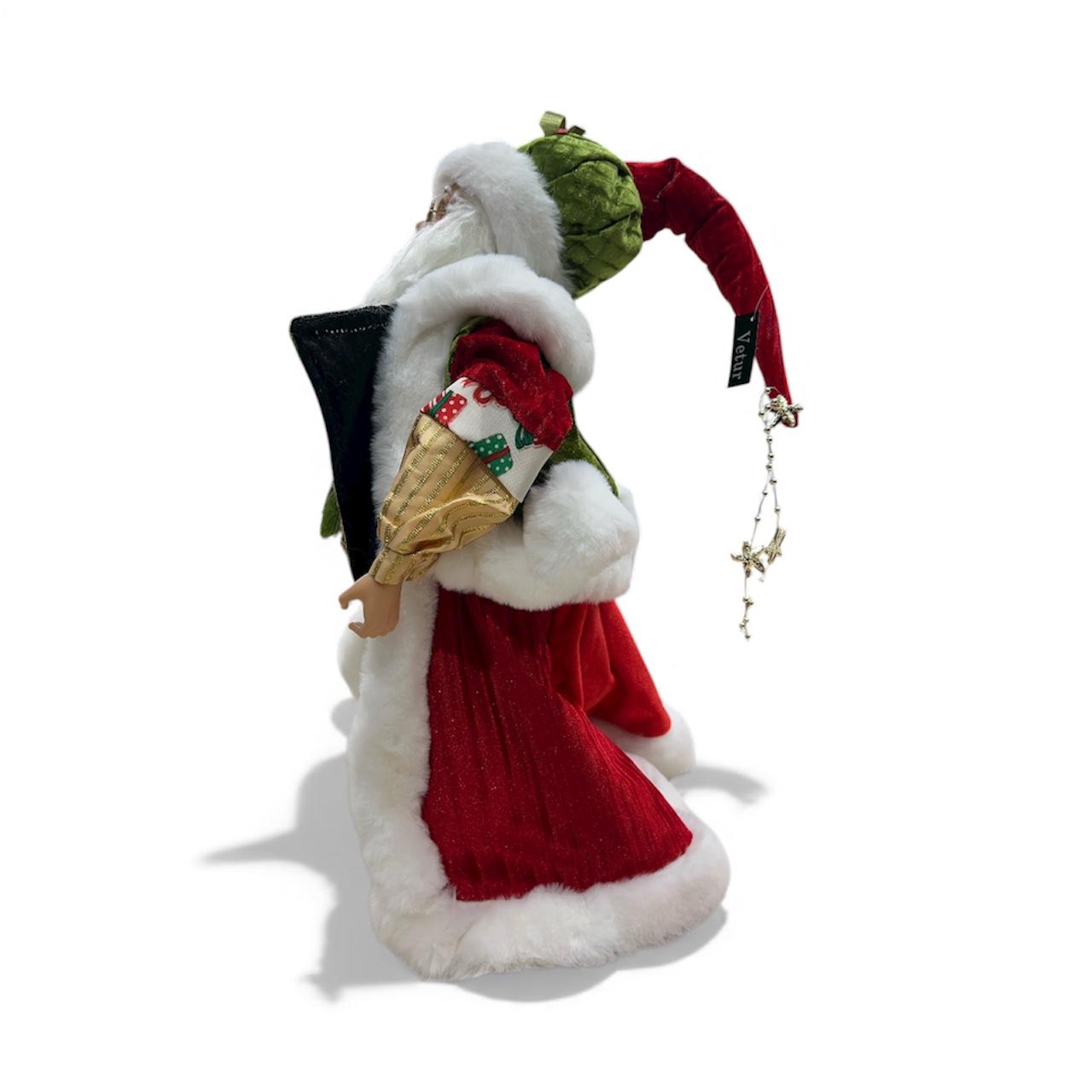 Babbo Natale Vetur Rosso 66cm