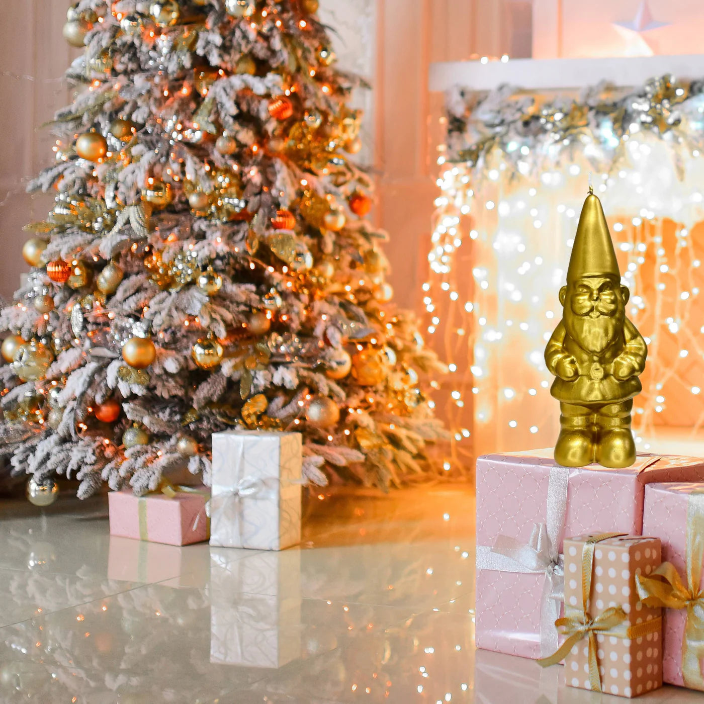 Candela Graziani Gnomo Gold 20 cm