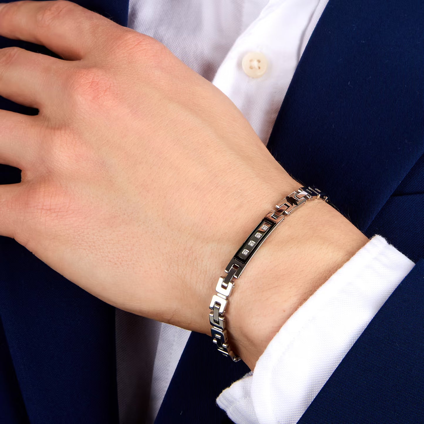 Bracciale Maserati Diamonds uomo