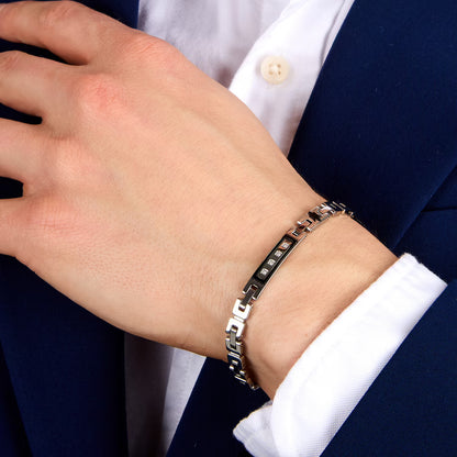 Bracciale Maserati Diamonds uomo