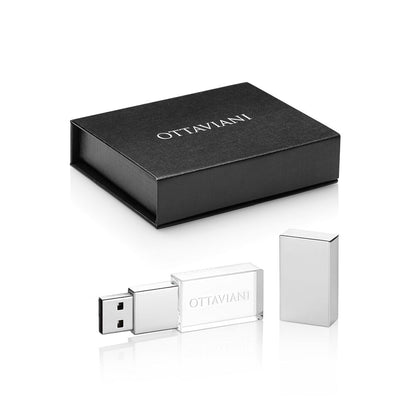 Chiavetta usb ottaviani argento 8 gb