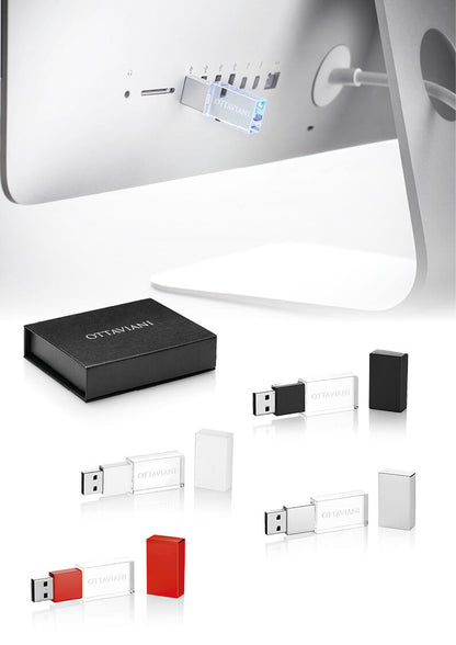 Chiavetta usb ottaviani rossa 8 gb