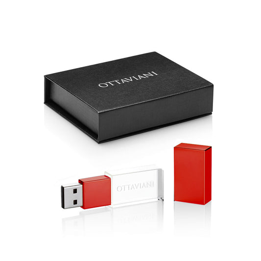 Chiavetta usb ottaviani rossa 8 gb