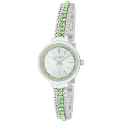 Orologio Donna Liu jo chains ensemble silver verde