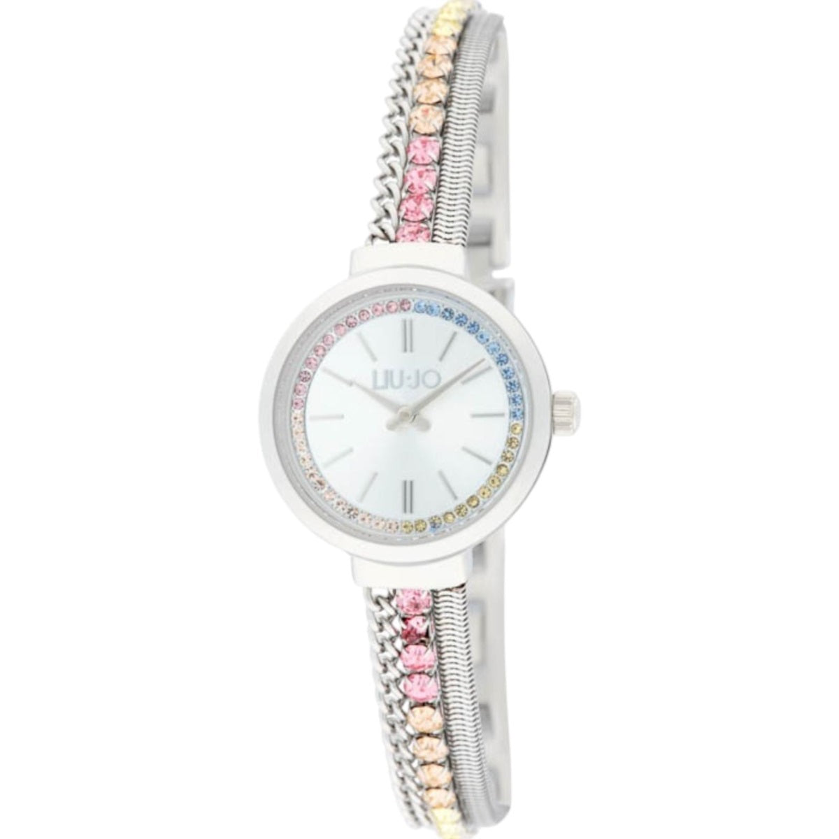 Orologio Donna Liu jo chains ensemble Silver Multicolor
