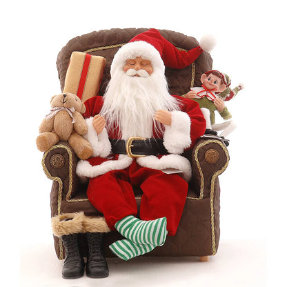 Babbo Natale Vetur Rosso 44,50 cm