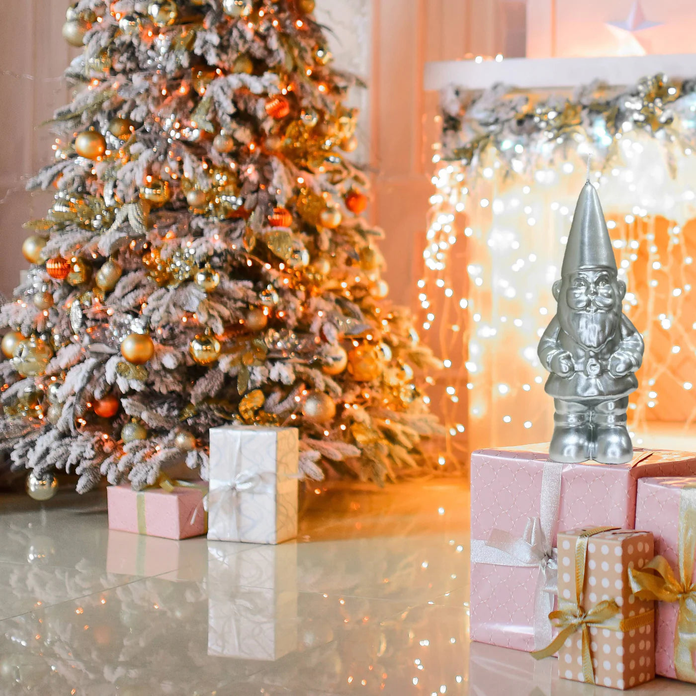 Candela Graziani Gnomo Silver 20 cm