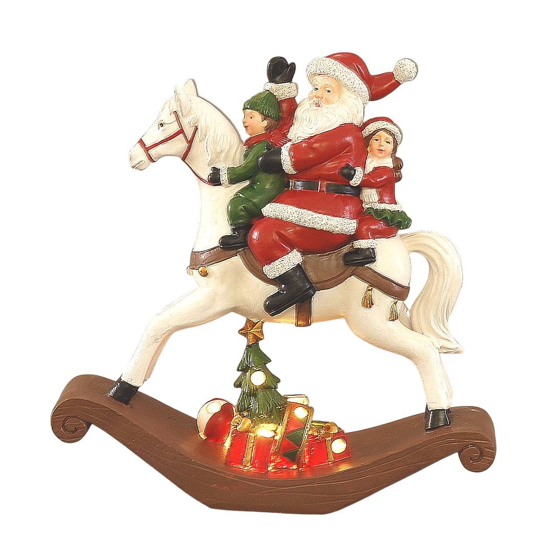 Babbo Natale Vetur Rosso 20 cm