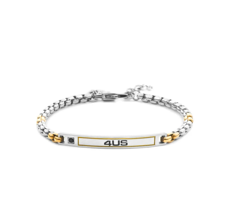 Bracciale Uomo 4US Cesare Paciotti Acciaio