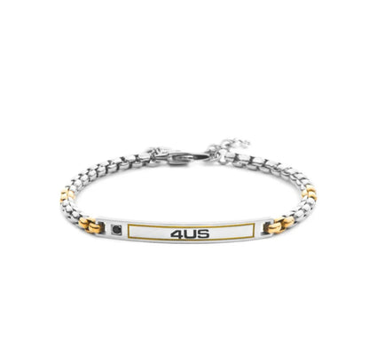 Bracciale Uomo 4US Cesare Paciotti Acciaio