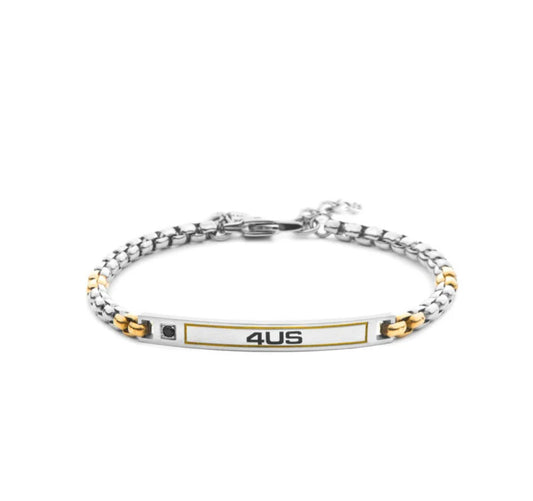 Bracciale Uomo 4US Cesare Paciotti Acciaio