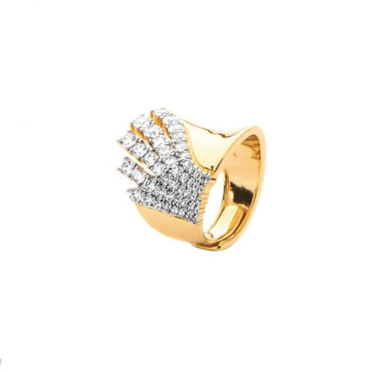Anello Donna 4US Cesare Paciotti Ottone Oro Pvd
