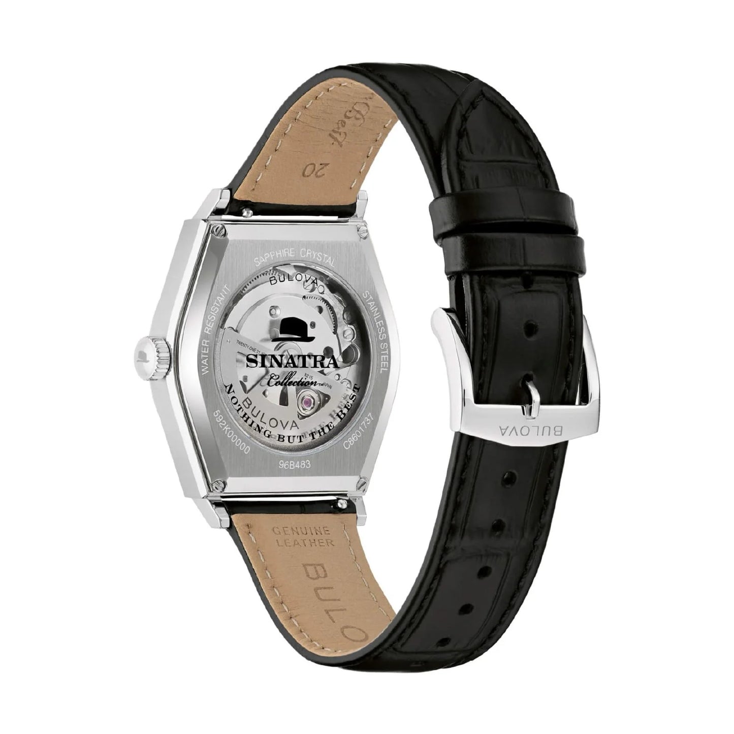 Orologio solo tempo Bulova Frank Sinatra quadrante champagne