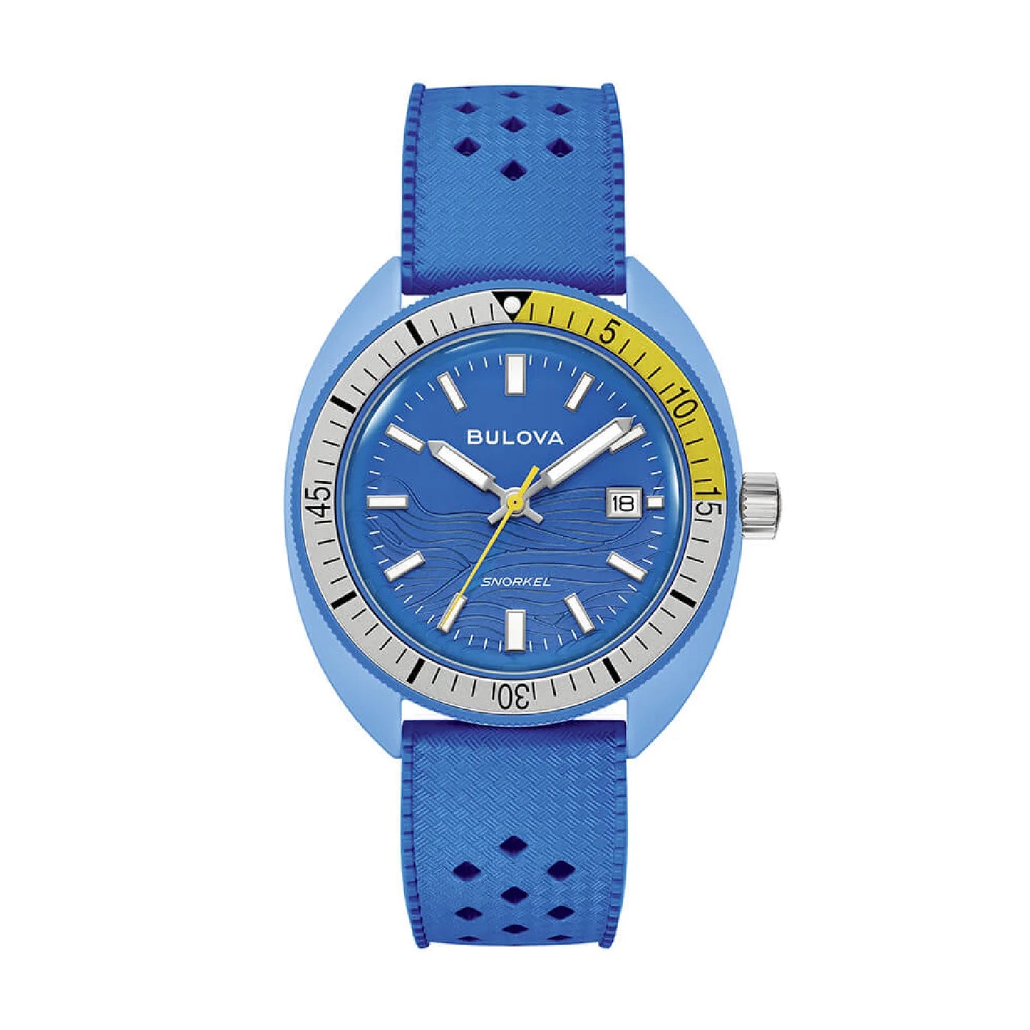 Orologio Uomo Bulova Collezione Snorkel con quadrante blu