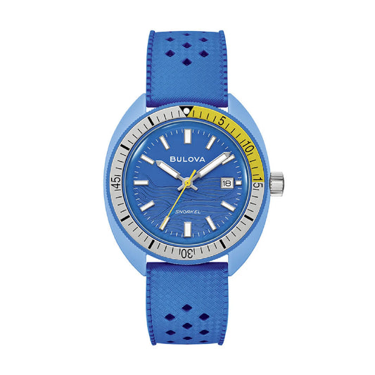 Orologio Uomo Bulova Collezione Snorkel con quadrante blu