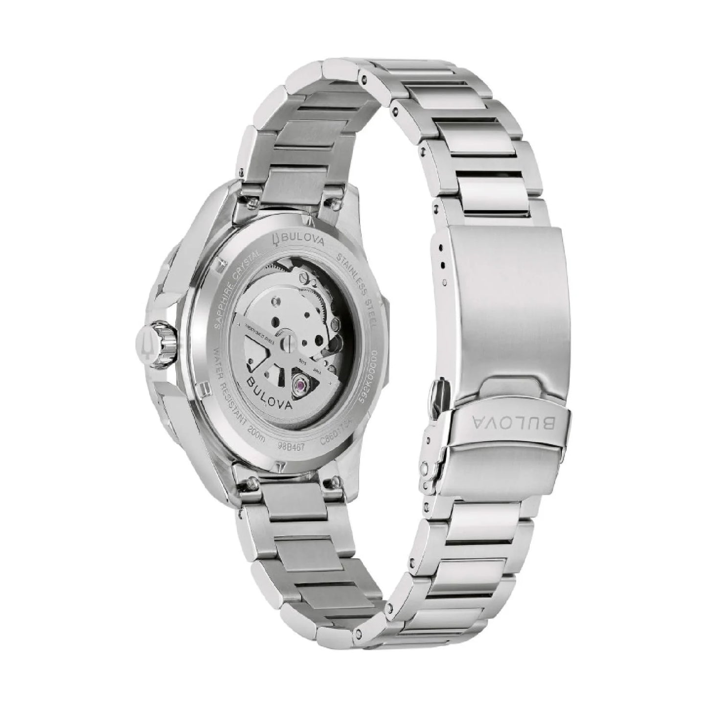 Orologio Uomo Bulova Star in acciaio dorato verde e nero 41mm