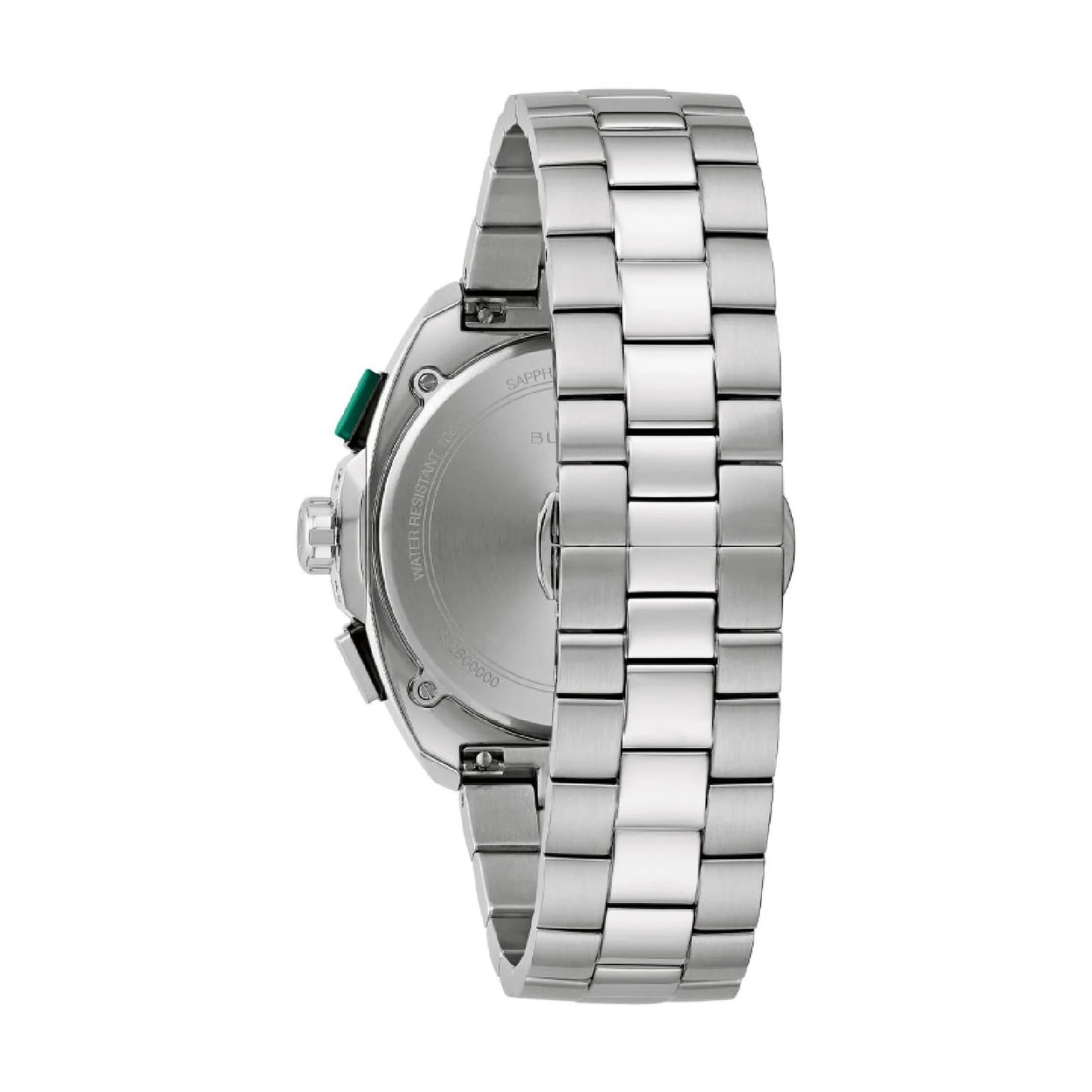 Orologio Uomo Bulova Racer In Acciaio Quadrante Bicolore Verde Nero