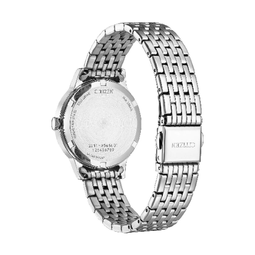 Orologio donna Citizen Eco Drive in acciaio quadrante azzurro