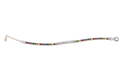 Bracciale Tennis Bimbo Arg 925 Multicolor