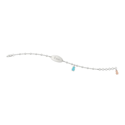 Bracciale Con Targhetta BimBo Arg 925