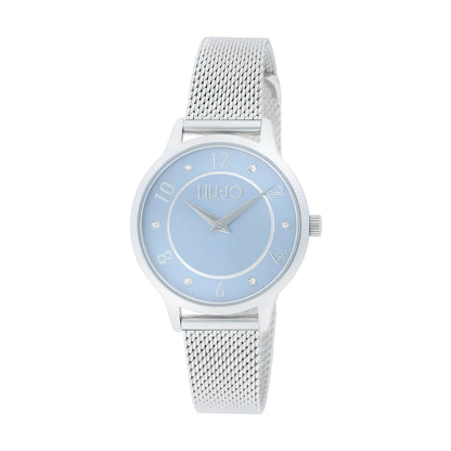 Orologio Donna  Liu Jo Casual Aura Lux azzurro con maglia Milano