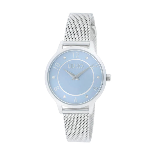 Orologio Donna  Liu Jo Casual Aura Lux azzurro con maglia Milano