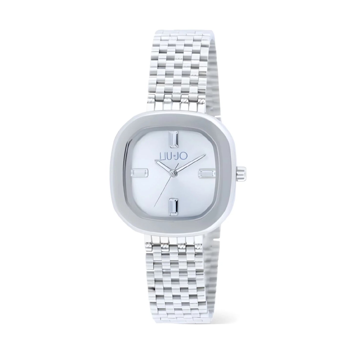 Orologio Liu Jo Donna Elison Silver al quarzo quadrante cristalli bianchi