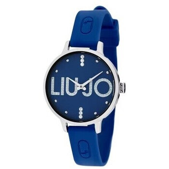 Orologio Donna LIU JO Luxury COUPLE FRESH Silicone Blu Swarovski