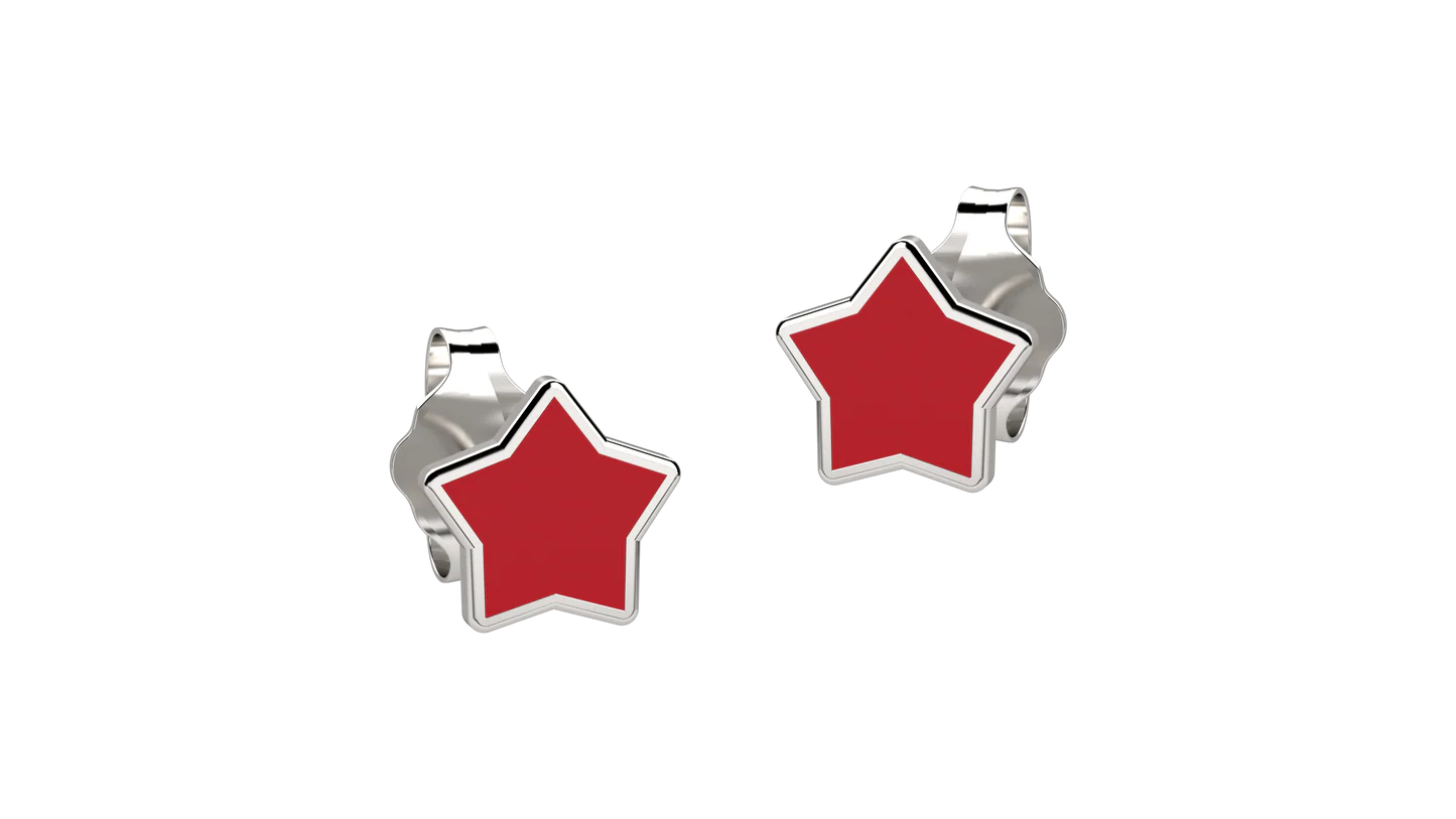 Orecchino Stella Ag 925