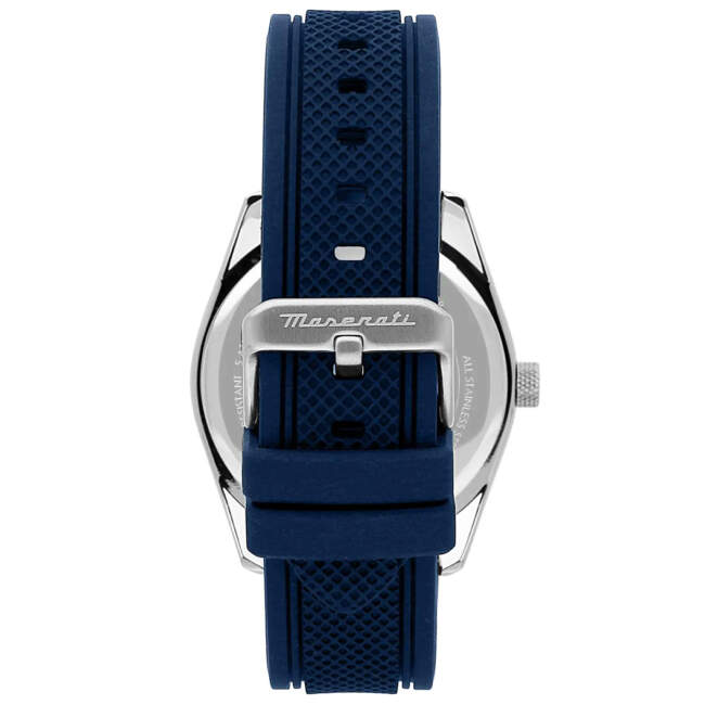 Orologio Uomo Maserati Attrazione Gomma Blu