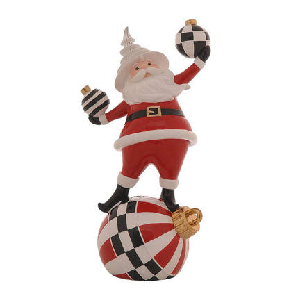 Babbo Natale Vetur Rosso 43 cm