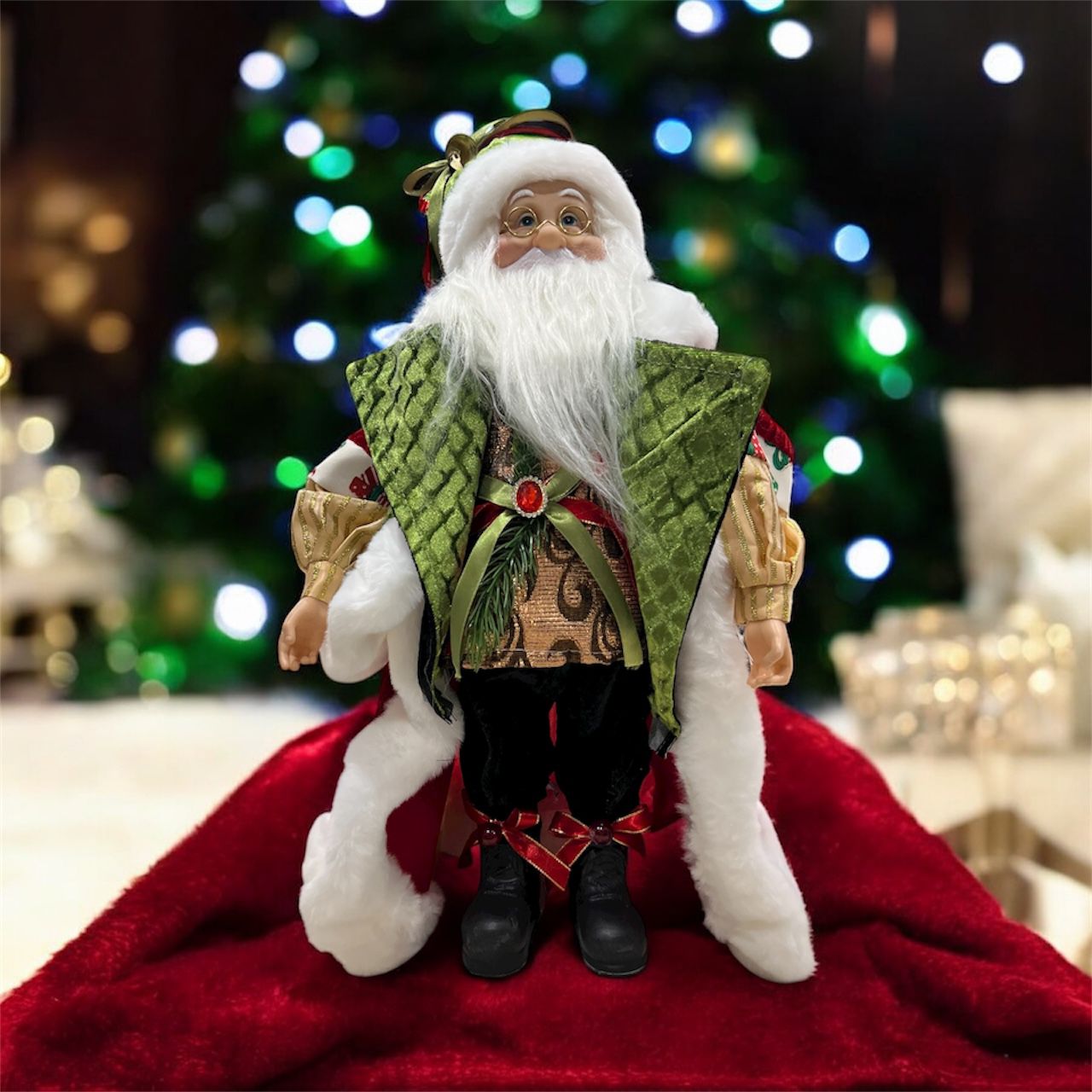 Babbo Natale Vetur Rosso 45,7 cm