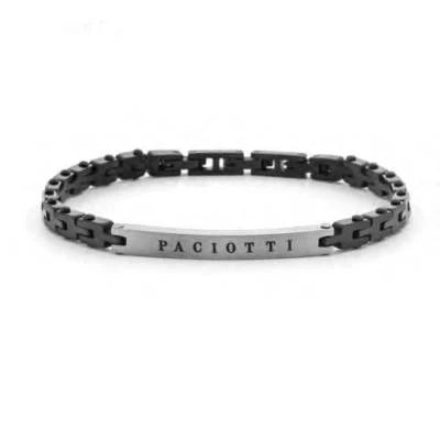 Bracciale Uomo 4US Cesare Paciotti Acciaio Targhetta