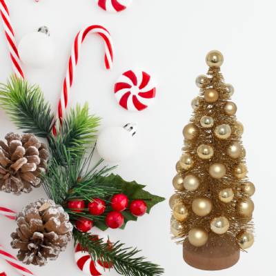 Albero Decostar Oro Altezza 32 cm
