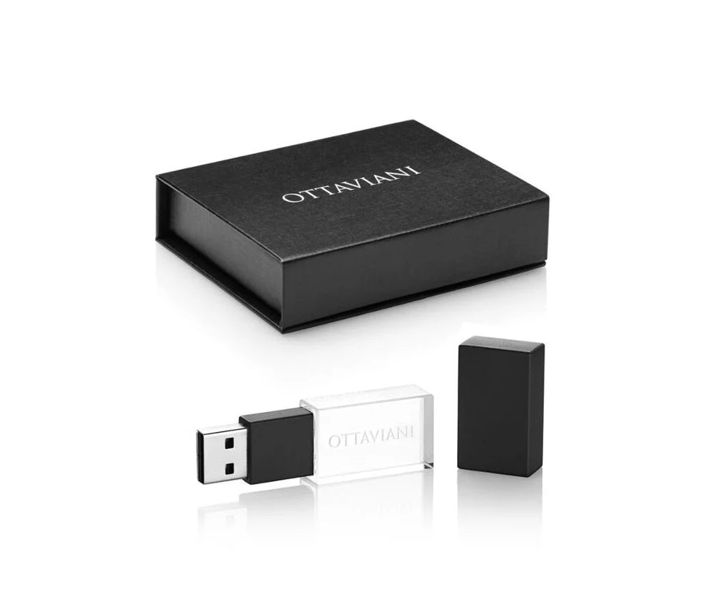 Chiavetta usb ottaviani nero 8 gb