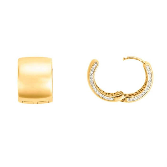 Orecchino Donna 4US Cesare Paciotti Ottone Oro Pvd Zirconi