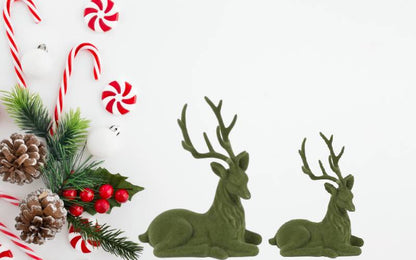 Renna Decostar Verde Altezza 36,8 cm