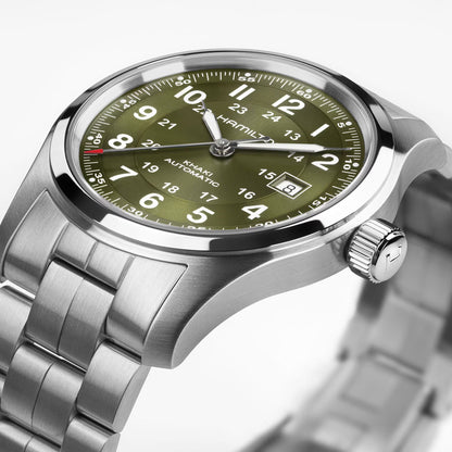 Khaki Field Auto 42 mm