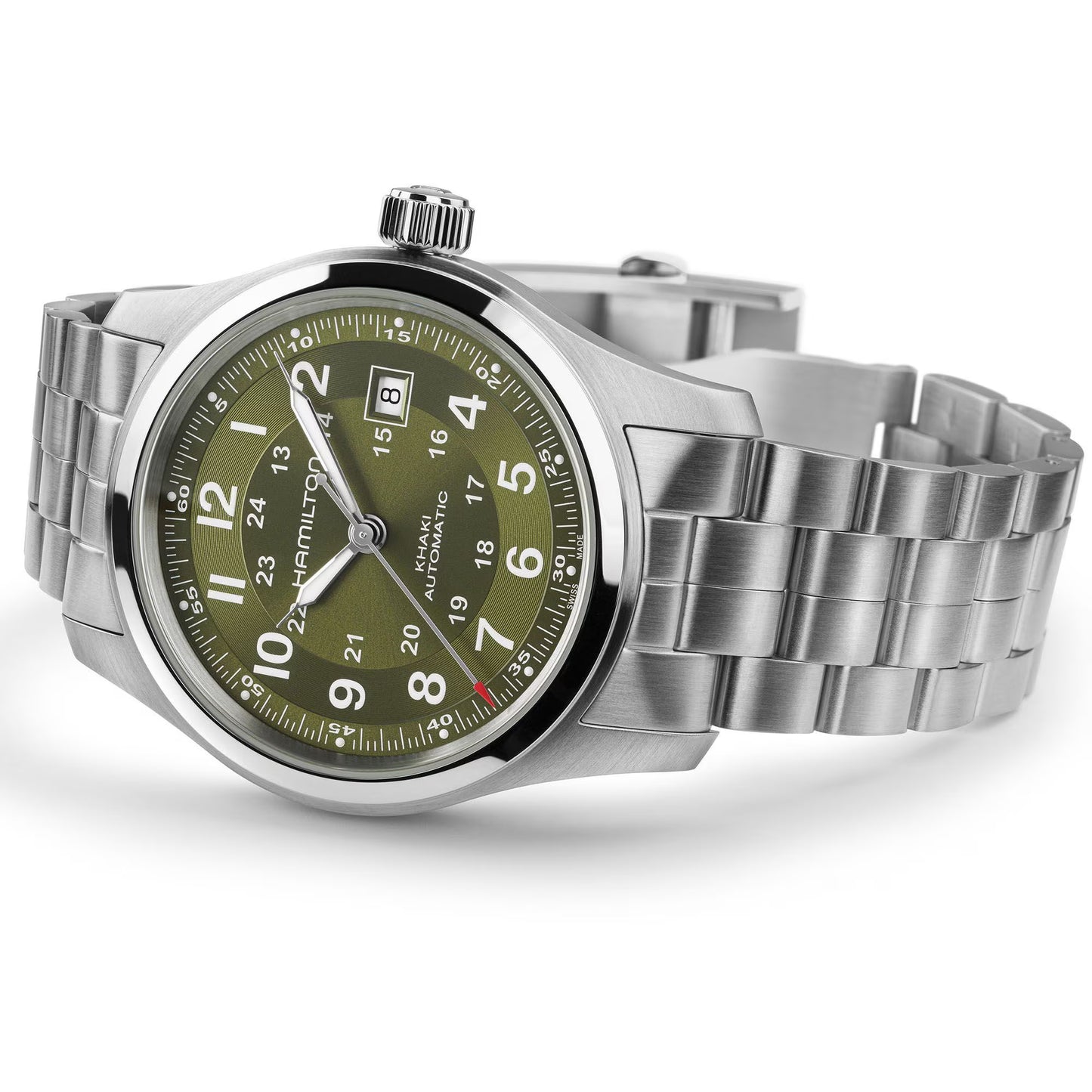Khaki Field Auto 42 mm