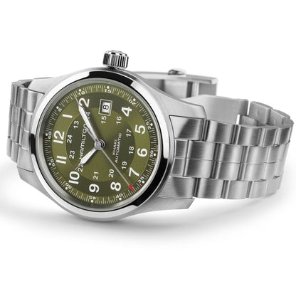 Khaki Field Auto 42 mm