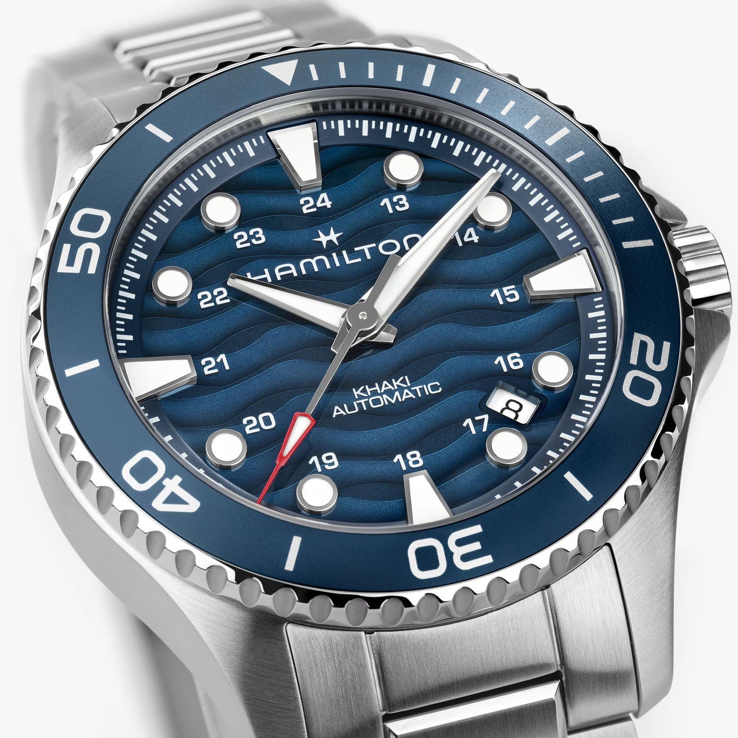 Khaki Navy Scuba Auto 40 mm