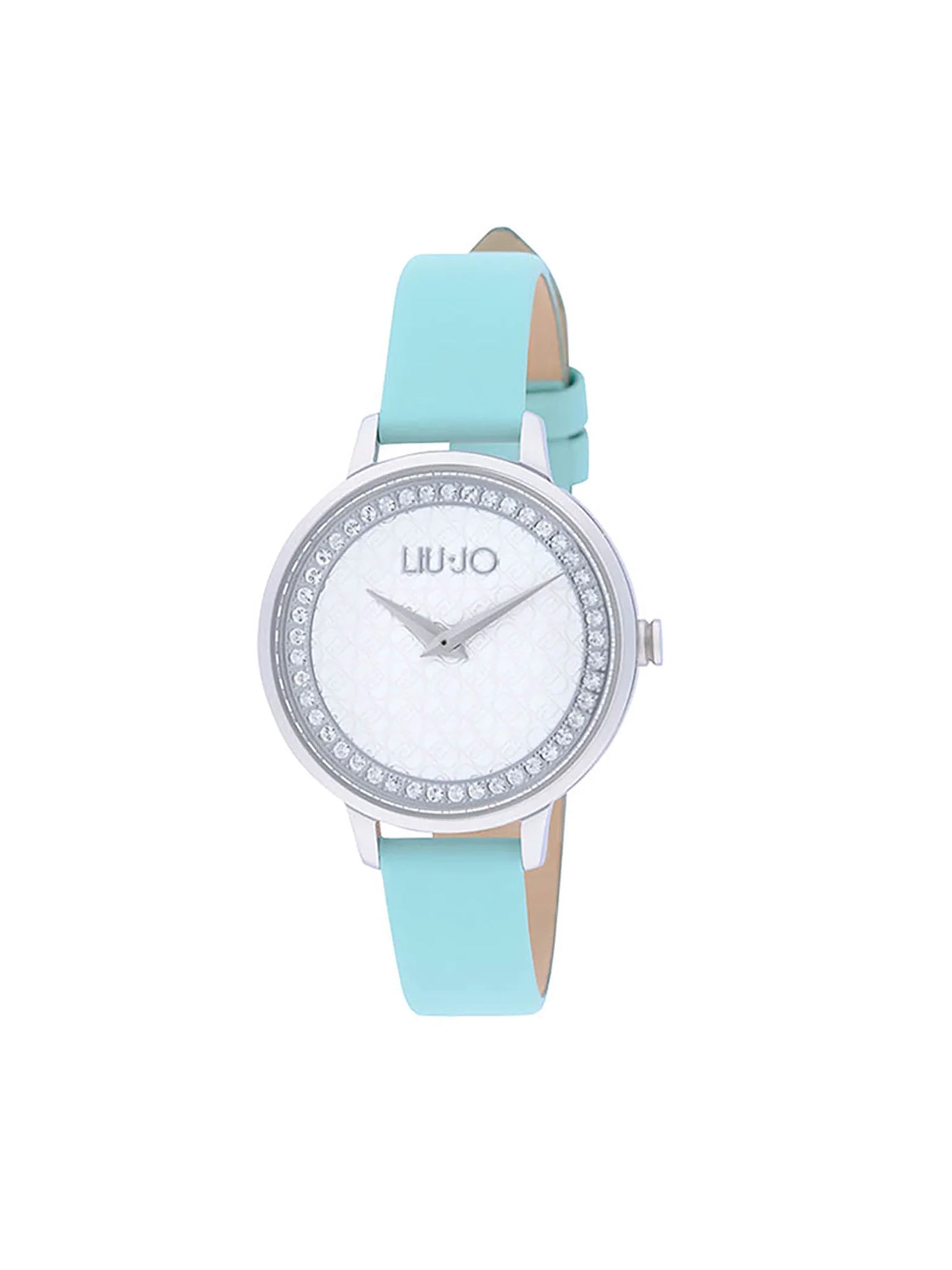 Orologio Liu Jo Donna Shine Silver Cinturino Pelle Verde