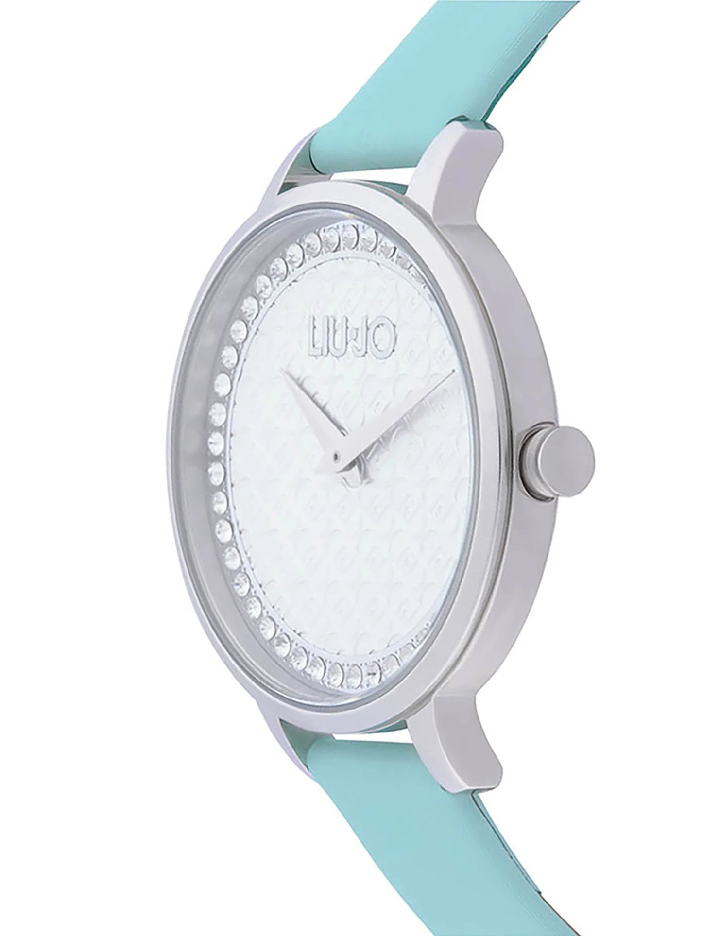 Orologio Liu Jo Donna Shine Silver Cinturino Pelle Verde